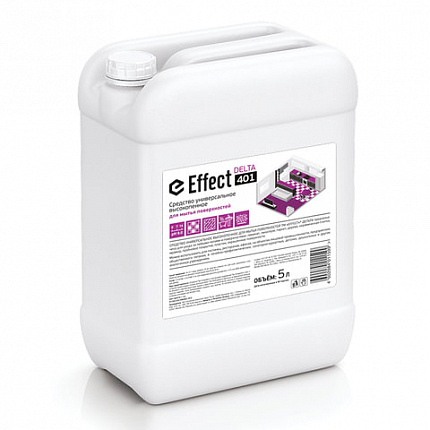 Чистящее средство 5 кг, EFFECT "Delta 401", высокопенное, универсальное, для мытья поверхностей, 26002