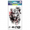 Наклейки-тату переводные "Разные", 20,5х10 см, ассорти 12 видов, FUNSTER (ФАНСТЕР), 666102
