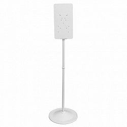 Стойка для дозатора антисептика и мыла, высота 1,4 м, сталь, белая, СД-1, СД-1Б