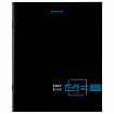Тетрадь А5 48 л. BRAUBERG скоба, линия, обложка картон, "Dark" (микс в спайке), 404383