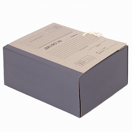 Папка архивная А4 "Форма 21", 150 мм, переплетный картон/бумвинил, завязки, до 1500 л., STAFF, 112169