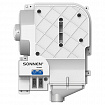 Сушилка для рук СКРЫТОГО МОНТАЖА SONNEN HSD-A3880, 1200 Вт, 95 м/с, IPX4, пластик, белая, 701866