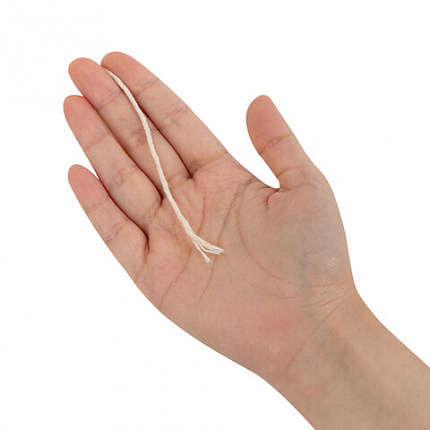 Шпагат хлопковый для прошивки документов, вязания, макраме, длина 200 м, диаметр 2 мм, BRAUBERG, 700363