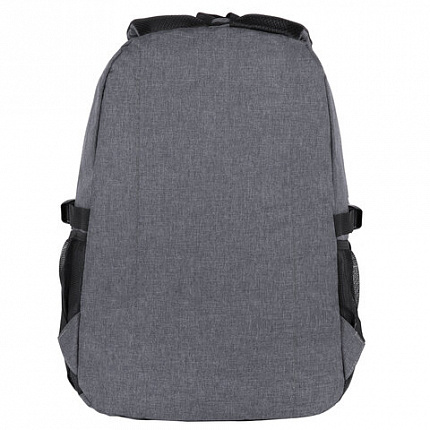 Рюкзак BRAUBERG HIGH SCHOOL универсальный, 3 отделения, "Осень", серый, 46х31х18 см, 225518