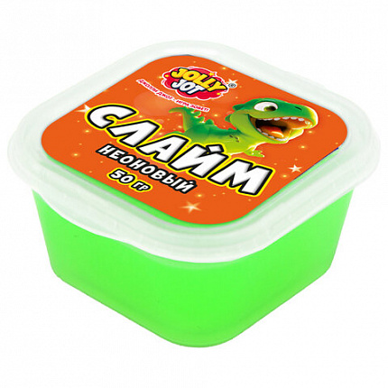Слайм МИКС, 50 г, АССОРТИ, 8 видов, JOLLY JOT (ДЖОЛЛИ ДЖОТ), 667320
