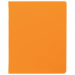 Тетрадь А5 48 л., HATBER, скоба, клетка, Soft-touch ламинация, SoloMatte "Шафран", 092731, 48Т5лВ1