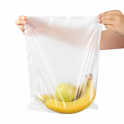 Пакеты фасовочные ПРОЧНЫЕ, первичный ПВД 30х40 см, КОМПЛЕКТ 500 шт., 35 мкм