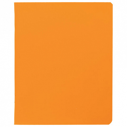 Тетрадь А5 48л. HATBER скоба, клетка, Soft-touch ламинация, SoloMatte_Шафран, 092731, 48Т5лВ1