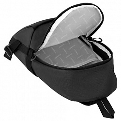 Рюкзак HEIKKI SPORTING (ХЕЙКИ) на одно плечо, эргономичный, черный, 37x23x10см, 273905