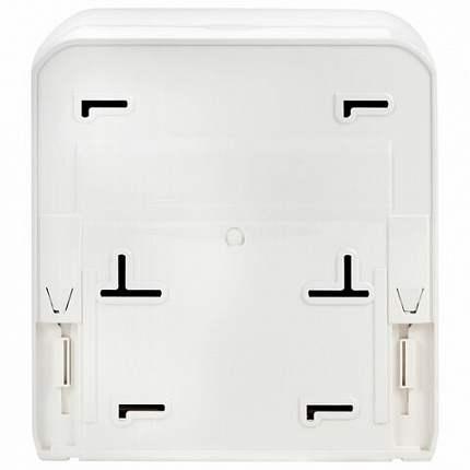 Диспенсер для полотенец в рулонах LAIMA PROFESSIONAL ORIGINAL (Система H1), механический, с автоотрезом листа, ABS-пластик, 605764