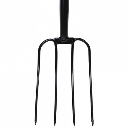 Вилы садовые цельнометаллические 22х30 см, ОБЩАЯ ДЛИНА 150 см, черенок сталь, RABBITEX (РАББИТЕКС) "LONG HANDLE", 700489