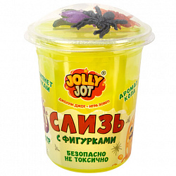Слайм Слизь с фигурками, насекомые, 200 г, АССОРТИ 3 вида, JOLLY JOT (ДЖОЛЛИ ДЖОТ), 666664