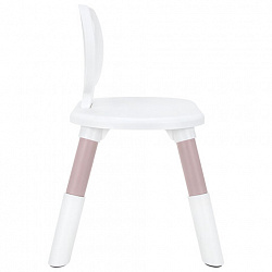 Стул детский BRABIX KIDS CC-001, 2-8 лет, пластик розовый + белый, 533294