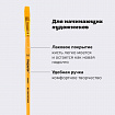 Кисть ПИФАГОР, СИНТЕТИКА, плоская, № 10, деревянная лакированная ручка, пакет с подвесом, 200863