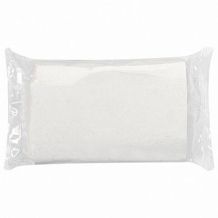 Паста (масса) для моделирования и лепки BRAUBERG, самозатвердевающая, 200 г, белая, ВЫСШЕЕ КАЧЕСТВО, 224441