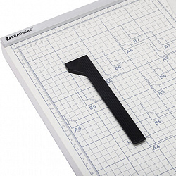 Резак сабельный BRAUBERG KATANA TSM-312, А3, на 12 л., длина реза 440 мм, металлическое основание, защитный экран, 532984