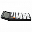 Калькулятор настольный BRAUBERG STYLE-12-BK (157х106 мм), 12 разрядов, двойное питание, ЧЕРНЫЙ, 272965