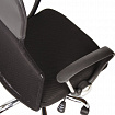 Кресло BRABIX "Flash MG-302", с подлокотниками, хром, черное, 530867