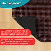 Коврик придверный 45х60 см, ВЕНГЕ пластиковый грязезащитный толщина 10 мм, "ТРАВКА", PRIMILA (ПРИМИЛА), 701064