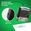 Оснастка для штампа, оттиск 47х18 мм, синий, TRODAT IDEAL 4912 P2, корпус черный, подушка, 125420
