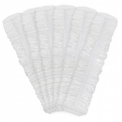 Пакеты-шапочки для хранения продуктов, на резинке диаметром до 38 см, КОМПЛЕКТ 100 штук, LAIMA Home, 700704