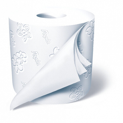 Бумага туалетная быт., спайка 8 шт., 3-слойная (8х16,5 м), PAPIA, ш/к 00051, 5080721