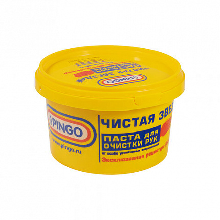 Паста очищающая, 650 мл, PINGO (Пинго), ЧИСТАЯ ЗВЕЗДА, от самых стойких загрязнений, банка, 85010-1