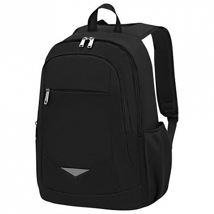 Рюкзак STAFF IMPROVE универсальный, 2 отделения, эргономичный, черный, 45х32х16 см, 273921