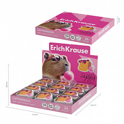 Ластик фигурный ERICH KRAUSE "CapyBarbara", 33х25х7 мм, 63063