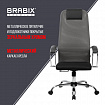 Кресло офисное BRABIX PREMIUM "Ultimate EX-800" хром, плотная двойная сетка Х2, черное/серое, 532912