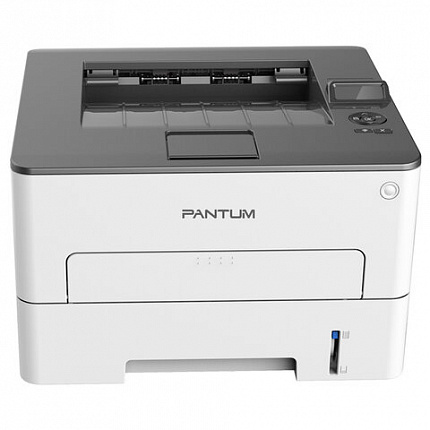 Принтер лазерный PANTUM P3300DW, A4, 33 стр./мин., 60000 стр./мес., ДУПЛЕКС, сетевая карта, Wi-Fi