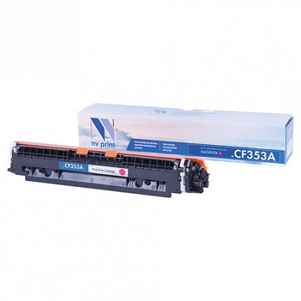 Картридж лазерный NV PRINT (NV-CF353A) для HP LJ M176n/ M177fw, пурпурный, ресурс 1000 страниц