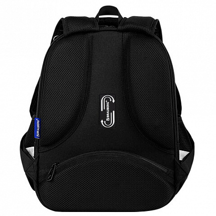 Ранец BRAUBERG FIT, 2 отделения, "Золотые бабочки", 38х27х14 см, 274383