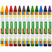 Восковые мелки BRAUBERG KIDS, НАБОР 12 цветов, 271696