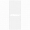 Скетчбук, рисовальная бумага 300 г/м2, 195х300 мм, 20 л., гребень, SoftTouch, брайль, "Трамвай", 97323