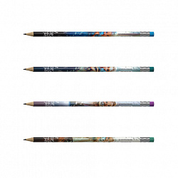 Карандаш чернографитный с ластиком ERICH KRAUSE "Magic Pet", НВ, 62769