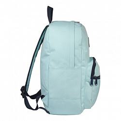 Рюкзак BRAUBERG DELTA универсальный, "Blue melange", голубой, 42х30х15 см, 227087