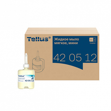 Картридж с жидким мылом одноразовый Tellus/TORK (Система S2) Advanced, 0,475 л, мягкое, 420512