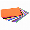 Пористая резина/фоамиран А4, 1 мм, НАБОР, 10 листов, 10 цветов, яркие цвета, ОСТРОВ СОКРОВИЩ, 661696
