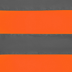 Жилет сигнальный, 2 светоотражающие полосы, ОРАНЖЕВЫЙ, XXXL (60-62), ГРАНДМАСТЕР, 610888