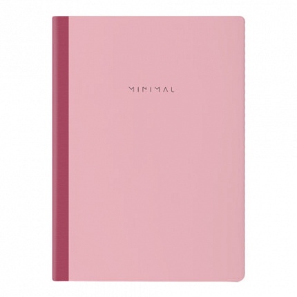 Тетрадь А4 96л. BRAUBERG на сшивке с корешком, клетка, обложка картон, Minimal Pastel, 405282