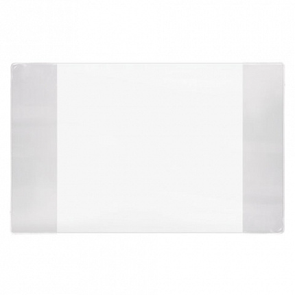 Обложка ПВХ для тетради и дневника ПИФАГОР, прозрачная, плотная, 100 мкм, 210х350 мм, 227479