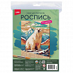Набор для росписи по дереву АССОРТИ, заготовка 24,5х19 см, краски, кисть, LORI, Фр/м-002