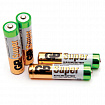 Батарейки КОМПЛЕКТ 4 шт., GP Super G-Tech, AAA (LR03, 24А), алкалиновые, мизинчиковые, в пленке, 24AR, 24ARS-2SB4