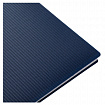Блокнот БОЛЬШОЙ ФОРМАТ А4, 80 л., гребень, обложка пластик "VELVET", клетка, HATBER, синий, 081279, 80Б4В1гр_01609