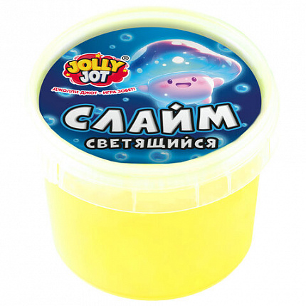Слайм МИКС, 100 г, АССОРТИ, 8 видов, JOLLY JOT (ДЖОЛЛИ ДЖОТ), 667321