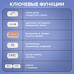 Калькулятор настольный BRAUBERG KW-500-BK (93x148 мм), 3D-кнопки, 12 разрядов, черный, 272954