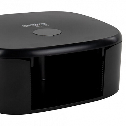 Диспенсер для туалетной бумаги LAIMA PROFESSIONAL PREMIUM BLACK (Система T2), малый, черный, ABS-пластик, 609521