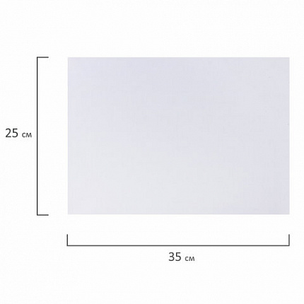 Холст на картоне BRAUBERG ART CLASSIC, 25*35см, грунтованный, 100% хлопок, мелкое зерно, 190620