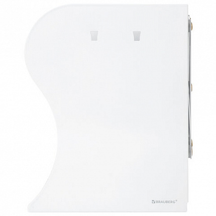 Подставка-держатель для книг и учебников BRAUBERG, с органайзером, раздвижная, металлическая, 238066